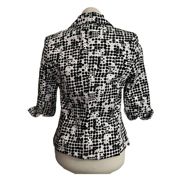 I. e. Black & White Blazer Size 8 - Picture 5 of 11